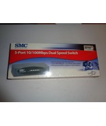 NEW - SMC Networks 5 Port 10/100 Mbps Dual Speed Switch - €20,46 EUR