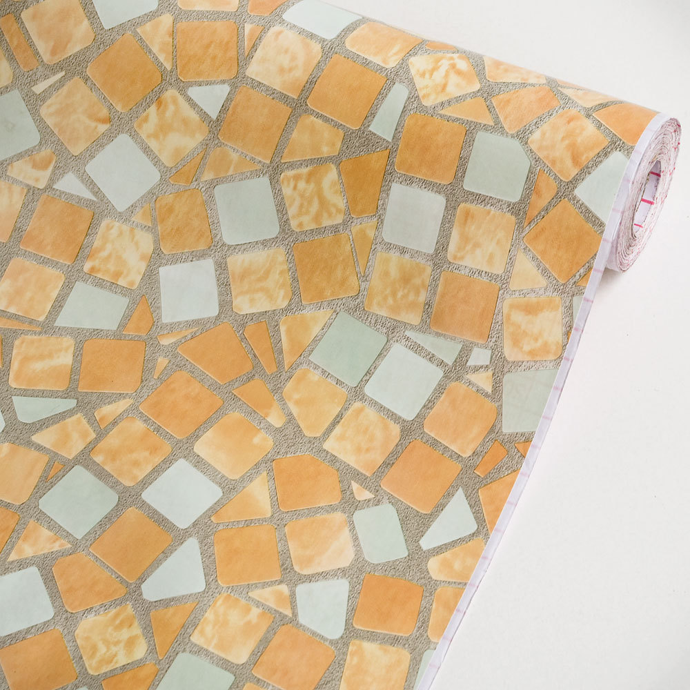 Colorful Mosaic-Self-Adhesive Wallpaper Home Decor(Roll)