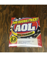 Sealed AOL 56K turbo disk America online home mailer promotional disk mo... - $19.75