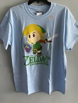 Nintendo Legend of Zelda Link&#39;s Awakening Medium M Mens Graphic Tshirt N... - $21.77