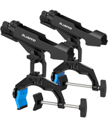 2 Pack Boat Fishing Rod Holders, Enlarge Clamp, Dual-V Design, Fits Most... - $44.65
