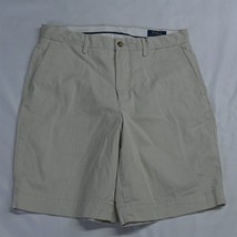 Polo Ralph Lauren 29 x 9&quot; Khaki Recent Stretch Classic Fit Chino Shorts - £12.59 GBP