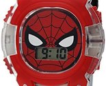 Accutime Marvel Spider-Man Digital Watch for Kids  Durable Plastic Time... - $27.25