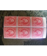 1926 2 Cent Booklet Pane of 6 - $35.93
