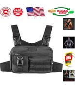 All-in-One EDC Tactical Chest Bag with Adjustable Straps &amp; Multiple Comp... - $72.72 CAD