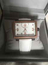 Montres De Luxe 16:9 estremo white rose gold Quartz Dial Watch new - £141.03 GBP