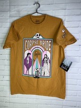 Corpse Bride Emily Victor Wedding Graphic Tee Shirt Top Womens Juniors Size M - £19.02 GBP