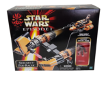 VINTAGE 1998 STAR WARS EPISODE 1 SEBULBA&#39;S POD RACER W SPINNING BLADE NE... - £41.40 GBP