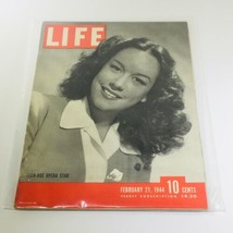 VTG Life Magazines Feb 21 1944 - Teen-Age Opera Star/Chinese Victory in Changteh - £10.37 GBP
