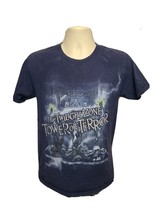 The Twilight Zone Tower of Terror Adult Small Blue TShirt - £17.41 GBP