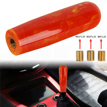 Brand New JDM Universal JDM Red 15CM Marble Style Stick Manual Gear Shift Knob S - £19.98 GBP