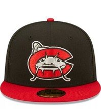 Carolina Mudcats 59Fifty Fitted Hat Cap New Era 7 3/4 Authentic Collection New - £28.95 GBP