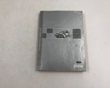 2002 Ford Focus Owners Manual Handbook OEM B03B48027 - $22.49