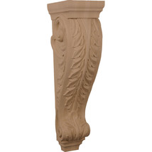 Ekena Millwork CORW08X09X30ACRW 8 x 9 x 30 in. Large Jumbo Acanthus Wood Corbel&amp; - £395.88 GBP