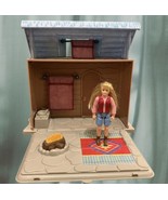 Vintage Fisher Price 2010 Loving Family Camping Cabin Log Fire Campfire ... - $51.60 CAD