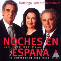 Manuel De Falla Placido Domingo - Nights In The Garden Of Spain / 3 Cornered Hat - £2.37 GBP