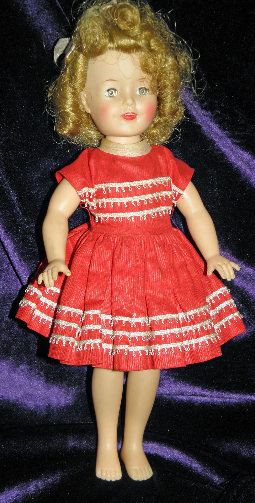 1958 Ideal 12" Shirley Temple Doll - Needs TLC - £40.09 GBP