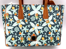 Disney Dooney and &amp; Bourke Epcot Flower Garden Festival Orange Bird Tote Bag NWT - £211.20 GBP