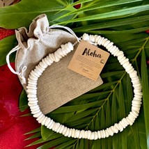 Large Puka Shell Necklace Hand-crafted | da Hawaiian Store - $95.00+