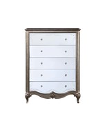 Esteban 5 Storage Drawers Chest, Antique Champagne Finish - €949,45 EUR
