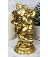 Ebros Hindu Elephant God Ritual Dancing Ganesha 6&quot; H Figurine (Dancing G... - $17.99