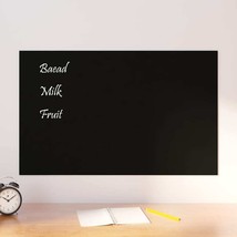  Wall-mounted Magnetic Board Black 31.5"x19.7" Tempered Glass - €79,79 EUR