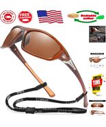 Men&#39;s Sports Polarized Sunglasses with UV400 Protection for Outdoor Acti... - $34.53 CAD