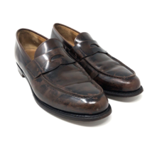 Church&#39;s Bristol Penny Loafers Men&#39;s Size US 11.5 D Distressed Leather S... - £58.97 GBP