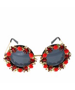 Tiny Flower embellished Jewel High Fashion Party Woman Sunglasses - $48.41 CAD