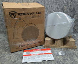 Rockville PEN-65T White 6.5&quot; 70V Hanging Pendant Speakers For Office/Bar... - $1,112.60 MXN