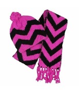 Jumping Beans Little Girls Chenille Hat &amp; Scarf Size S - $185.31 MXN