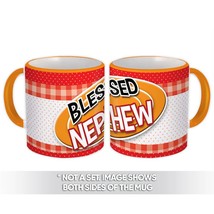 Blessed Nephew : Gift Mug Christian Family Catholic God Faith - £12.45 GBP