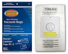 EnviroCare Replacement Micro Filtration Vacuum Cleaner Dust Bags made to fit Sha - £2.33 GBP