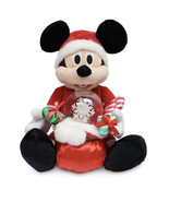 Disney Store Christmas Holiday MICKEY MOUSE Musical Plush Toy Medium 12&quot;... - £39.21 GBP