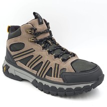 Bass Outdoor Men Hiking boots Peak Hiker 2 Mid Size US 8.5M Olive Tan Su... - $90.09