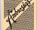 Ambrosia&#39;s and Marshmallow&#39;s Coffee Shop Menu &amp; Room Service Menu - $19.80