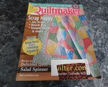 Quiltmaker Step by Step Magazine July August 2009 No 128 Salad Spinner - £2.36 GBP
