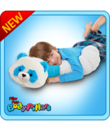 Pillow Pets Squiggly Panda BodyPillar Body Pillow Large 18&quot; Plush Toy Gift - $109.69 CAD