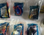 2008 MCDONALDS HOT WHEELS HAPPY MEAL TOY SET  1- 6  NEW IN BAG CAR LAUNCHER - £19.71 GBP