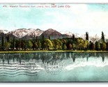 Wasatch Mountains From Liberty Creek Salt Lake City Utah UT DB Postcard N24 - $1.93