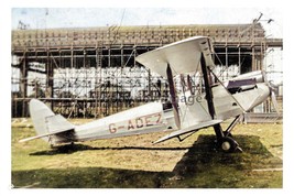 ptc8495 - Yorks&#39; - Bi-plane G-ADEZ &amp; Hangar. 1909 Meet. Doncaster - print 6x4 - £2.19 GBP