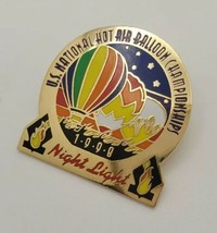 US National Hot Air Balloon Championships Night Light 1998 Collectible Pin - £13.00 GBP