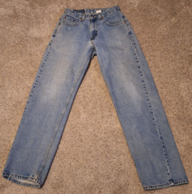 Vtg Levi Denim Jeans 569 Large Straight Fit 28x32(tagged 29x32) Made In USA - £20.32 GBP