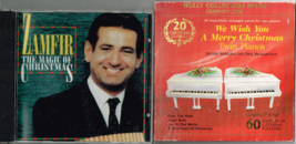 Zamfir The Magic of Christmas + Twin Pianos, We Wish You a Merry Christmas, 2CDs - £5.29 GBP