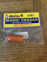 Atlas Mikes Magic Thread No Knots Required Orange 100 Feet - £7.69 GBP