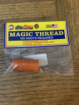 Atlas Mikes Magic Thread No Knots Required Orange 100 Feet - £7.83 GBP