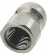 Button Nose 3/8&quot; Sewer Jetter Drain Cleaning Nozzle 8.0 Orifice 5500 PSI... - $643.44 MXN