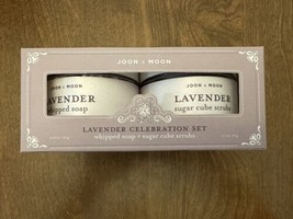 Joon And Moon Whipped Soap &amp; Sugar Cube Scrub Set Lavender Celebration Gift Set - $7.06