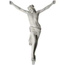 Corpus Christi Jesus Christ Crucified Crucifixion Statue Sculpture 24" - $385.11