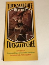 Vintage Tuxkaleechee Brochure Townsend Tennessee BR11 - $9.89